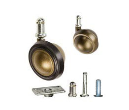 Chair Casters Replacement Office Wheels Furniture Shepherd Metal Ball Casters